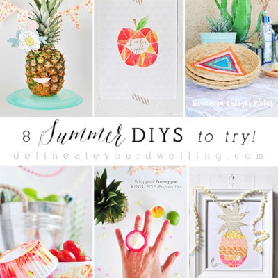 1-8 Easy Summer DIYS