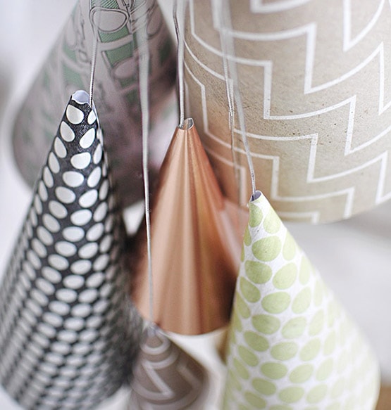 Easy DIY Cone Lantern