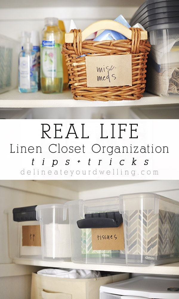 Linen Closet Organization Tips, Delineateyourdwelling.com