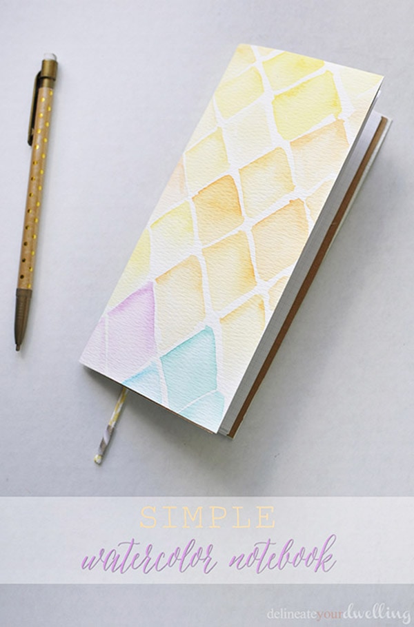 Watercolor notebook discount
