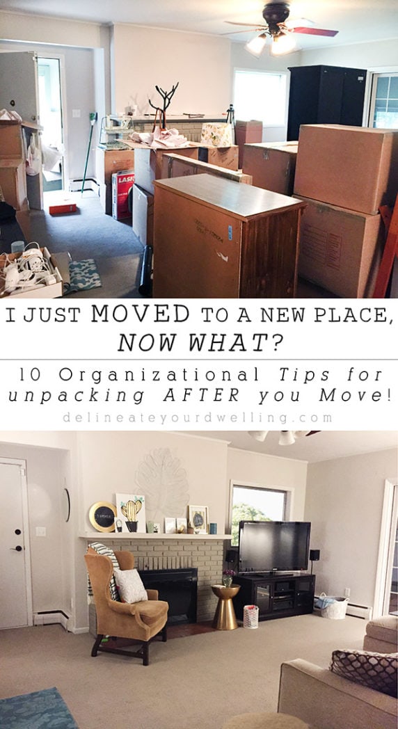 10 Organizational Tips for Unpacking After a Move, Delineateyourdwelling.com