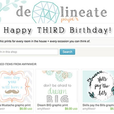 1 Delineate ETSY bday intro