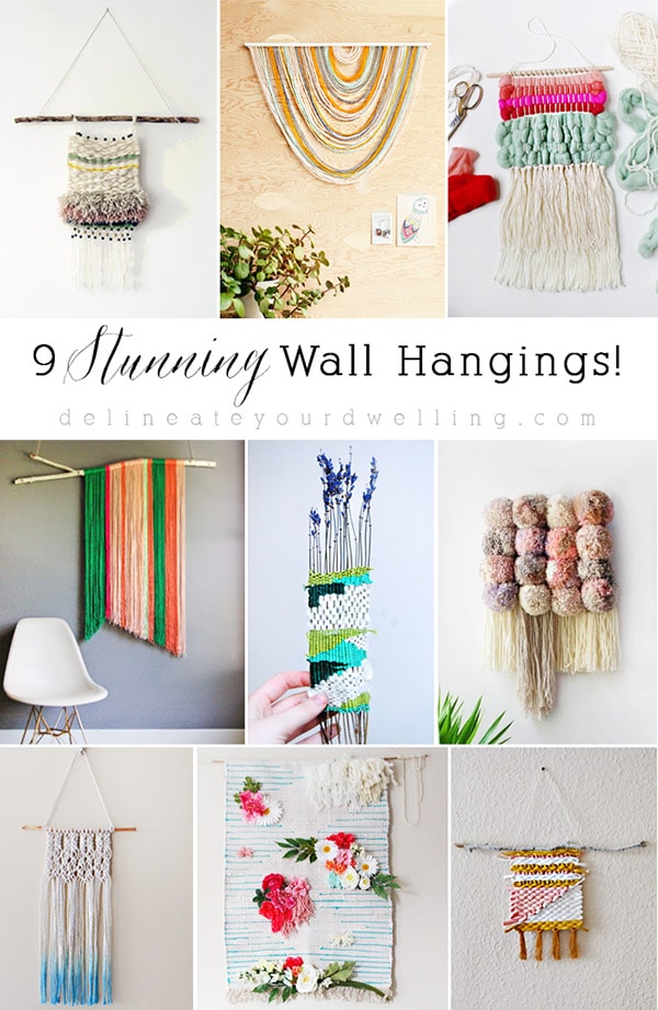 9 Wall Weaving Hangings Roundup, Delineateyourdwelling.com