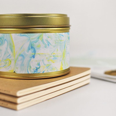 How to marble with Acrylic Paint - Delineate Your Dwelling