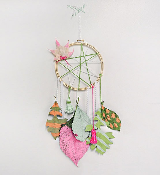 Leaf Dream Catcher