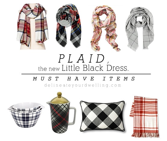 Plaid, the new little black dress