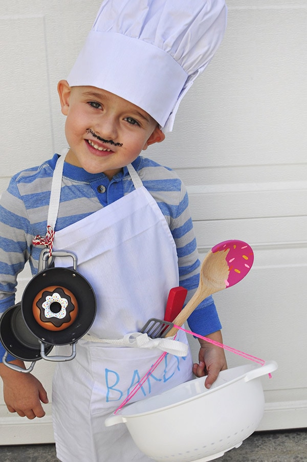 Kid Baker Costume Halloween 