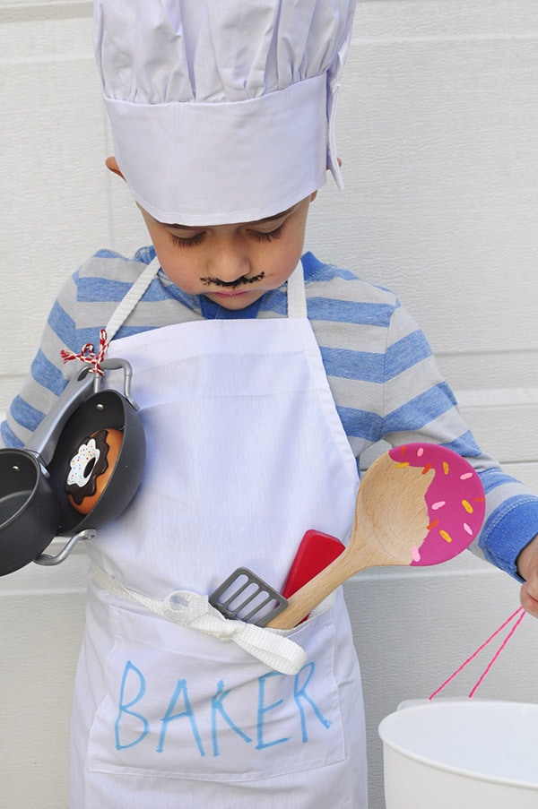 Child Baker Costume for Halloween