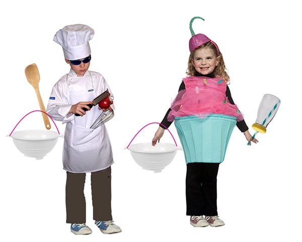 Baker and Cupcake Costumes