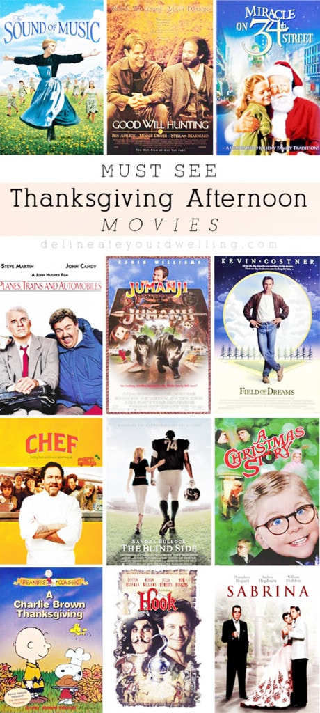 Must See Thanksgiving Movies, Delineateyourdwelling.com