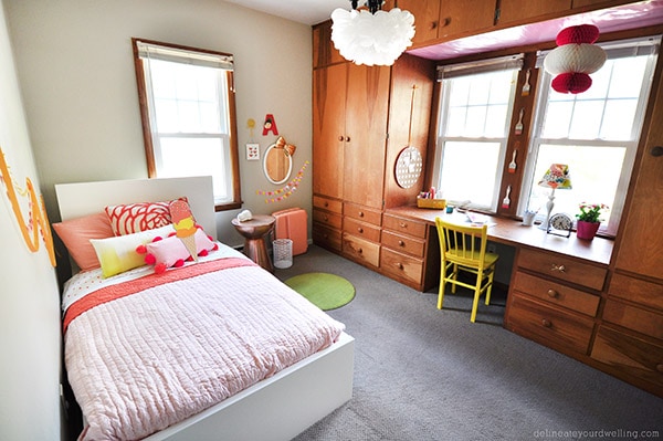 Rental House : How to Personalize a Little Girl's Bedroom