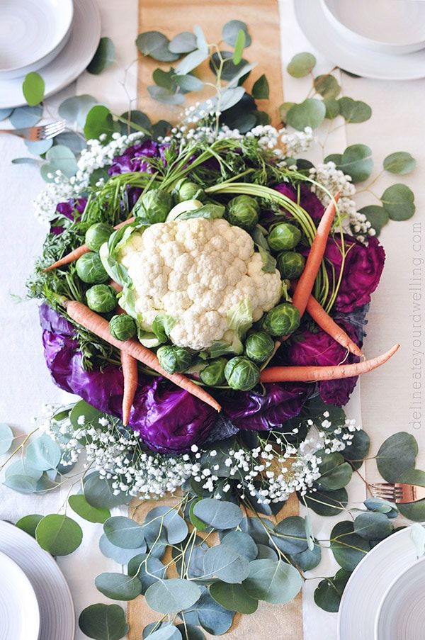 Thanksgiving Food Centerpiece, Delineateyourdwelling.com