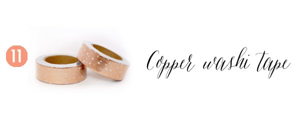 11 Copper Tape Creative Gift Guide