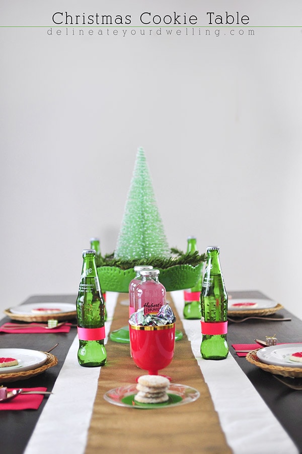 Christmas Cookie Table, Delineateyourdwelling.com