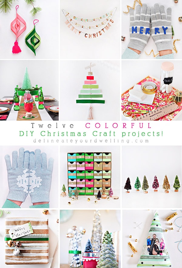 Colorful Christmas DIY ideas