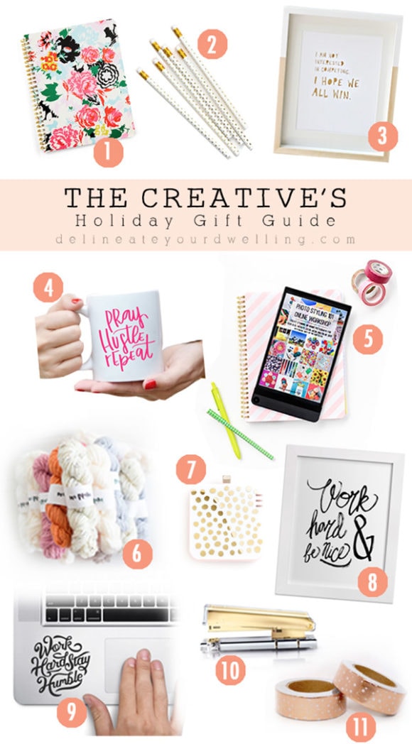 Creatives Gift Guide, Delineateyourdwelling.com