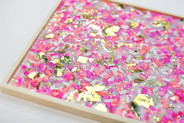 DIY Confetti Tray 3d magic