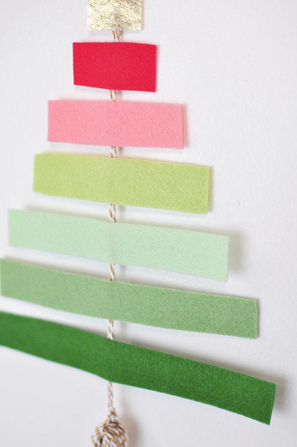 DIY Felt Tree