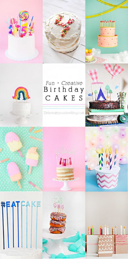 Fun Creative Birthday Cakes