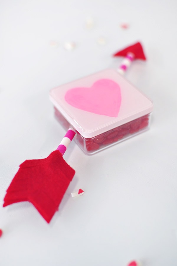 Heart Painted Candy Boxes