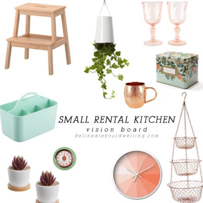 1 Small Rental Kitchen Vision Boards