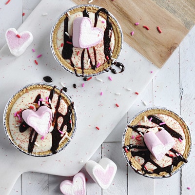 1 White Chocolate Mousse Dessert