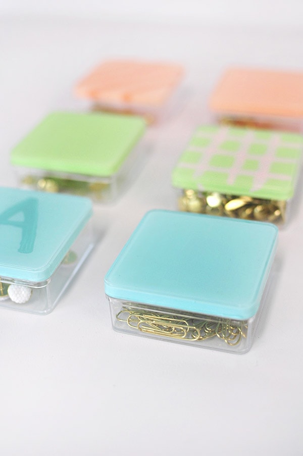 Easy Painted Acrylic Boxes