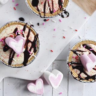 White Chocolate Mousse dessert