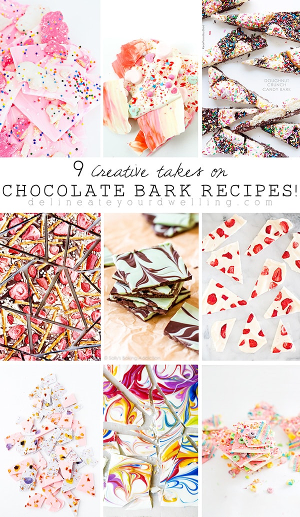 Nine Must Try Creative Chocolate Bark Recipes, Delineate Your Dwelling