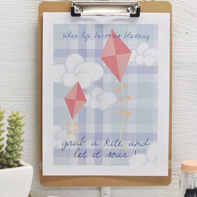 Let it Soar FREE Spring Printable, Delineate Your Dwelling