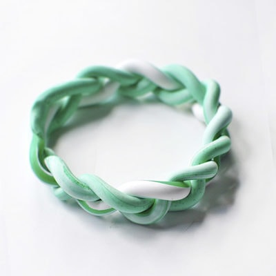 1 DIY Clay Braided Bracelet2