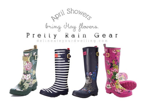 1 Pretty Rain Gear