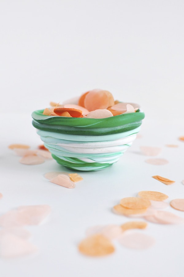 Mini green Clay Bowl