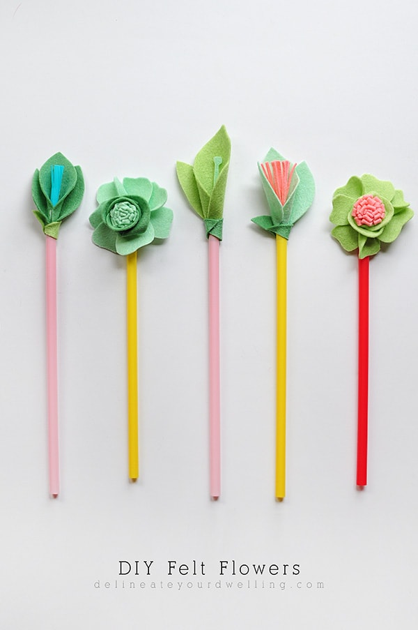 DIY Felt Flowers