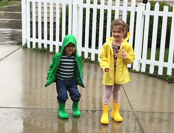 Kids Pretty Rain Gear