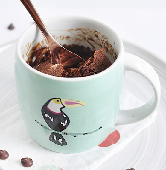 1 Chocolate Cake Mug