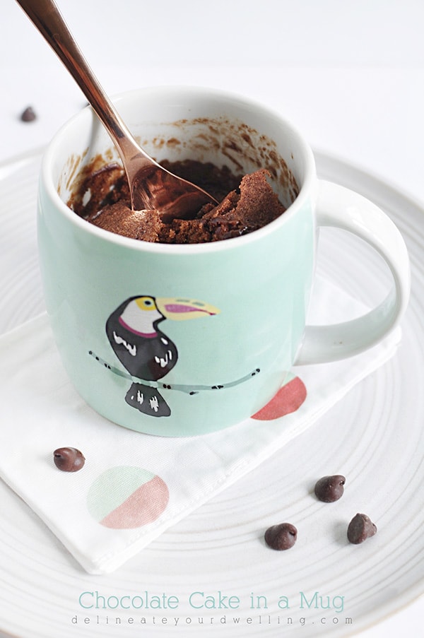 Chocolate Cake Mug