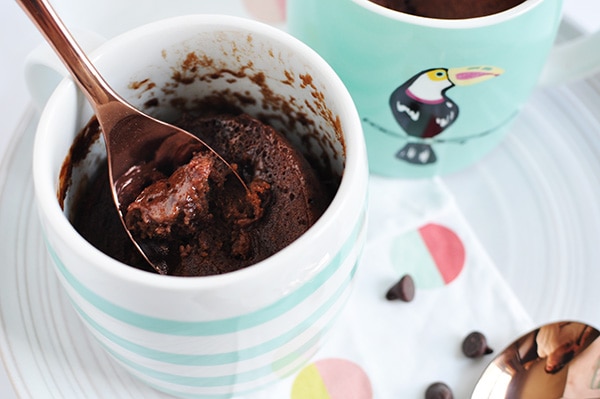 Chocolate Cake in Mug