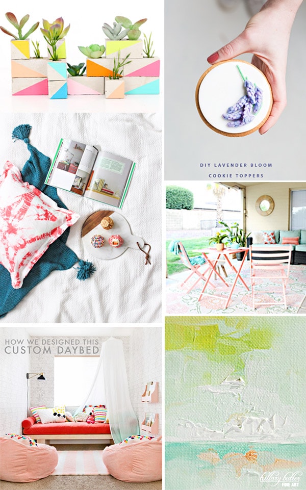 Colorful Crafts to make this weekend, Delineate Your Dwelling