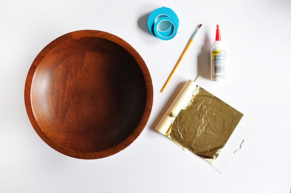 Gold Foil Bowl Supplies