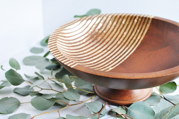 Gold Foil Bowl