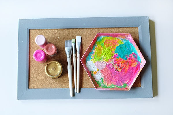 Brushstroke Cork Board supplies