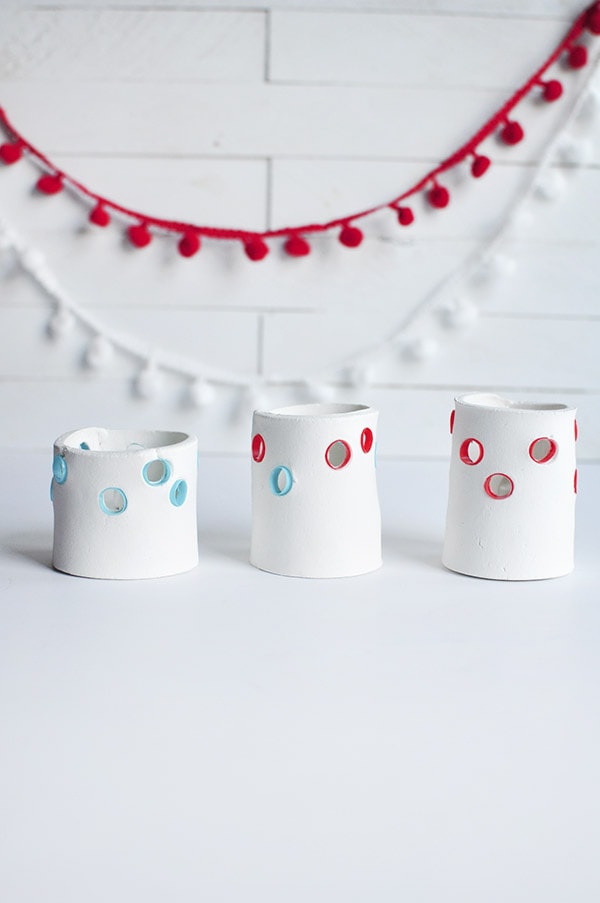 DIY Fourth of July Tea Light Holders, Delineate Your Dwelling