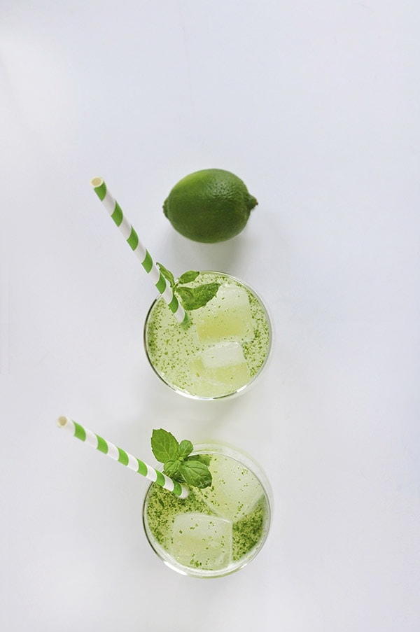 Lime Apricot Freeze Drink, perfect for summer