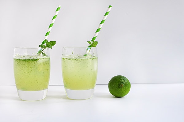 Lime Apricot Mint Freeze