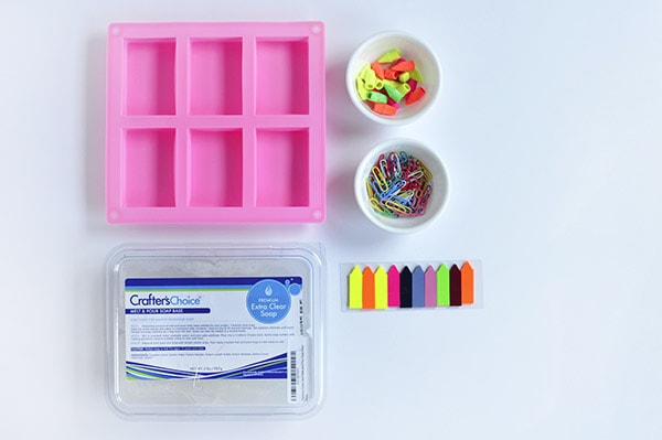 Back to School Soap supplies