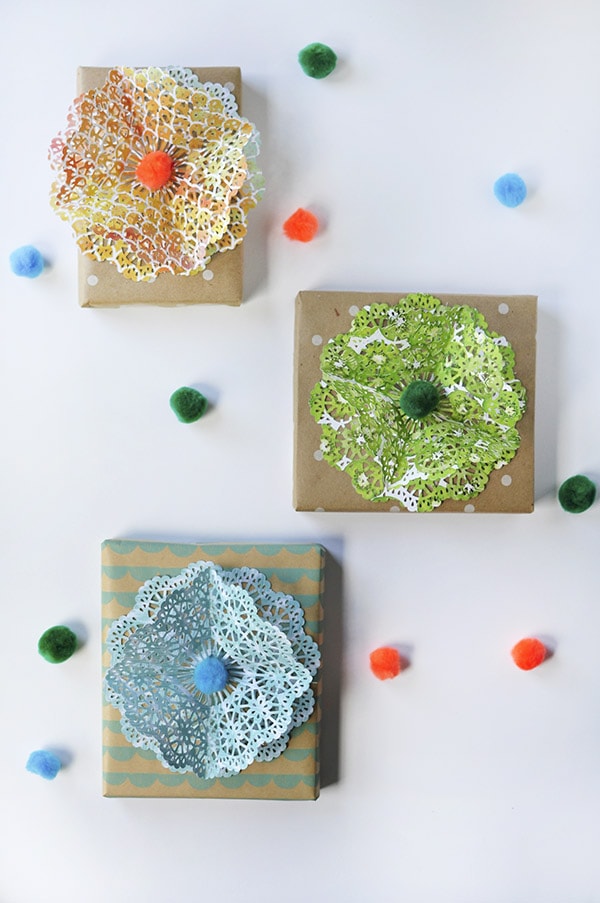 DIY Paper Punch Wrapped Gifts, Delineate Your Dwelling