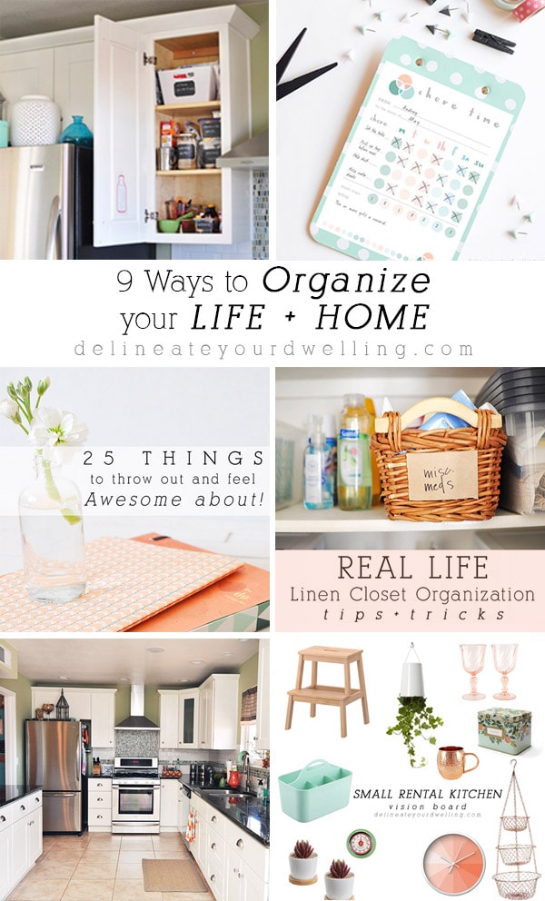 9 Ways to Organize Life and Home