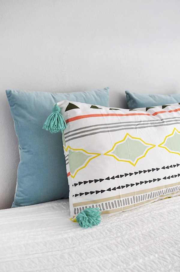 Bed Tassel Pillow