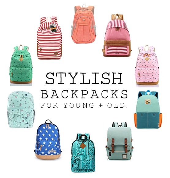 Stylish Backpacks for Young and Old - Delineate Your Dwelling